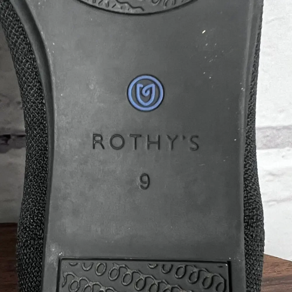 Rothy's Womens 9 Minimalist Sustainable Staple Career The Daily Knit‎ Flats